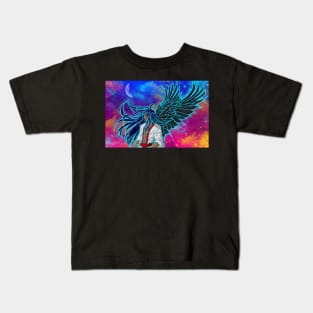 Raven - Trickster God Kids T-Shirt